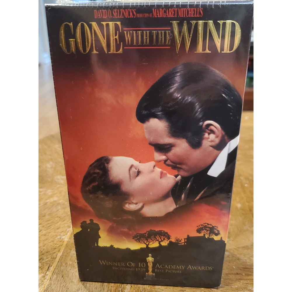Gone With The Wind VHS 2 Tape Box Set Sealed